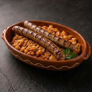 Podvarak sa dimljenom kobasicom