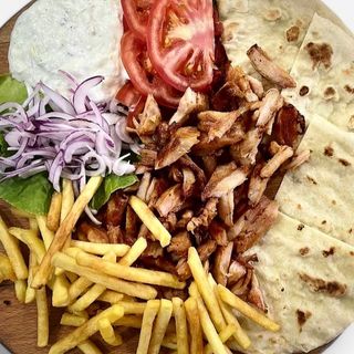 Gyros pileći box