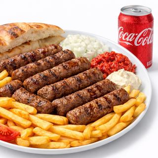 Ćevapi+pomfrit 200gr+Coca 0,33