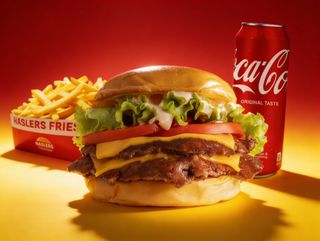 COMBO (DOUBLE) HASLERS SMASHBURGER