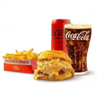 COMBO (TRIPLE) 7TH STREET CHEESEBURGER