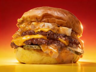 (DOUBLE) 7TH STREET CHEESEBURGER