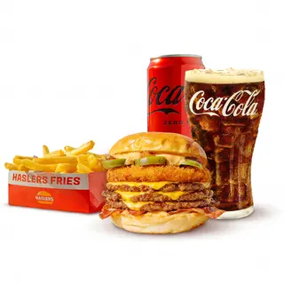 COMBO (DOUBLE) ASTRO BURGER