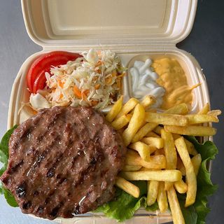 Obrok sa Gurmanskom pljjeskavicom