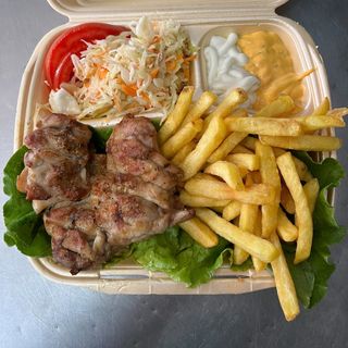 Obrok sa pilećim batakom