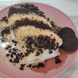 Palačinka sa bananom i oreo keksom