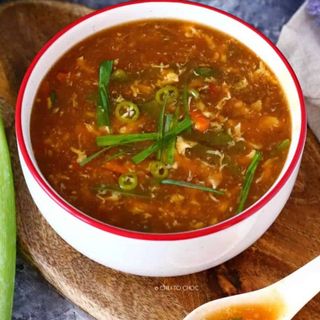 Supa sa povrćem i jajima