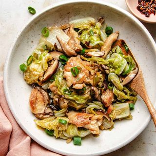 Piletina sa povrćem u kari sosu