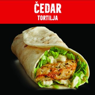 Čedar tortilja