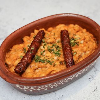 Pasulj prebranac sa butkicom ili kobasicom 500ml