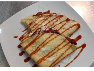 Palačinka sa pršutom