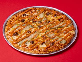 Sausage Seoulmate pizza 40 cm