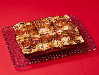 Veggie Detroit Pizza