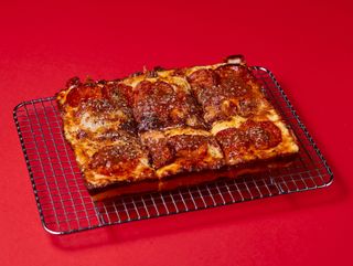 Pepperoni Detroit Pizza