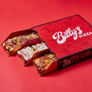 Signature Triple Square Pizza