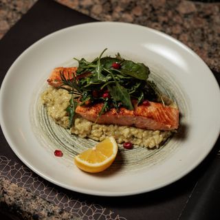 Losos šnite sa rižotom