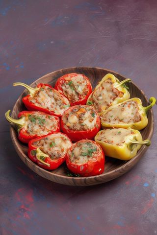 Punjena pohovana paprika