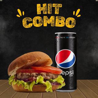 200g Pljeskavica + Pepsi Max 0.33