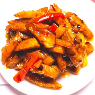 77. Yu Xiang Eggplant With Rice