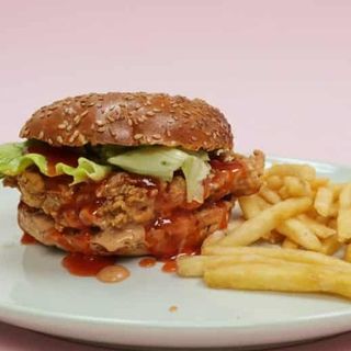 Chili Chicken Burger 
