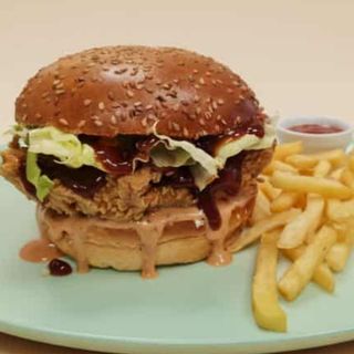 BBQ Chicken Burger