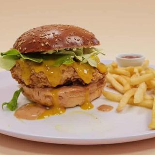 Curry Chicken Burger 