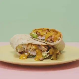 Curry Chicken Wrap 