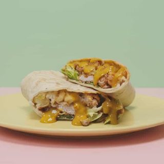 Curry Chicken Wrap 