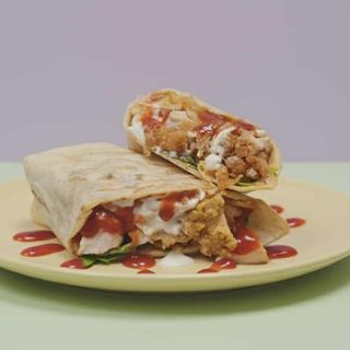 Back-to-Basic Chicken Wrap 