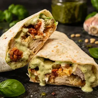 Pesto Chicken Wrap