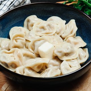Dumplings with chicken