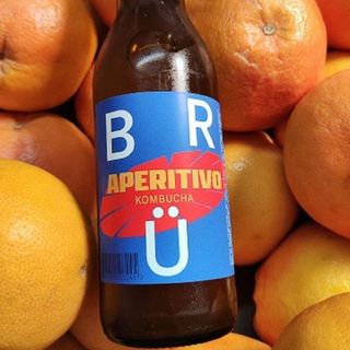 Kombucha with grapefruit