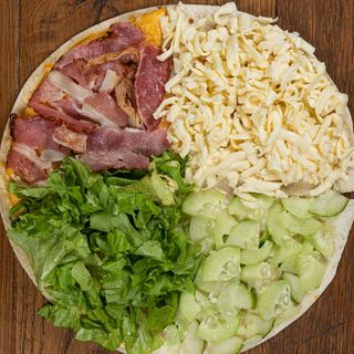 Specijal omlet dimljena slanina