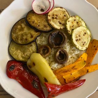 Grilovano povrće sa rižom