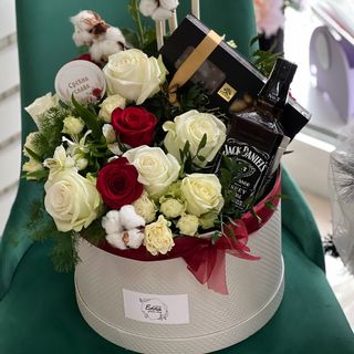 LUX SLAVSKI SET U FLOWER BOXU 