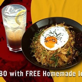 Prženi pirinač sa Gratis Domaćim Ledenim čajem