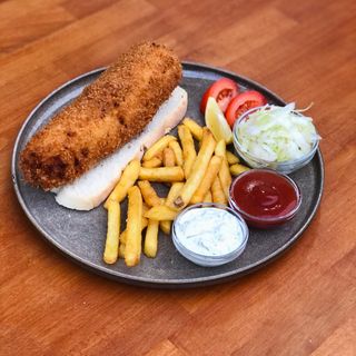 Svinjska karađorđeva sa slaninicom i kačkavaljem