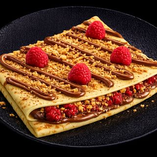 Palačinka Nutella Malina Plazma