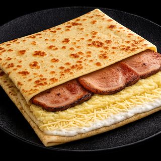 Junačka palačinka sa dimljenim vratom