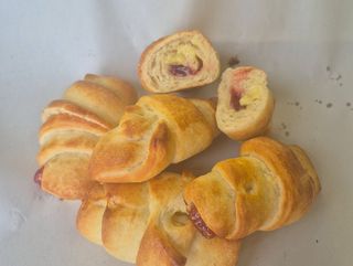 Kiflice malina - vanila 500g