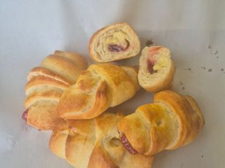 Kiflice malina - vanila 1kg