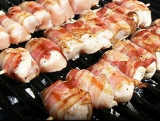 Pileci ražnjići u lepinji