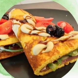 Falafel tortilja