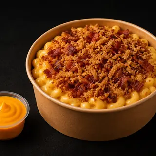 Mali Mac & Cheese - Bacon & Crispy Onion + Cheddar Sos