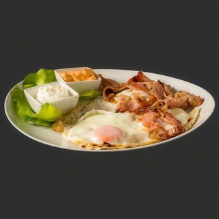 Jaja na oko sa slaninom