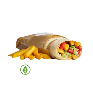 Vegetarijanska šaurma sa pomfritom