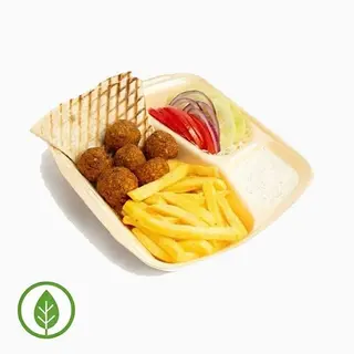 Falafel na tanjiru sa pomfritom