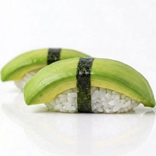 Sushi avocado nigiri