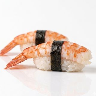 Sushi scampi nigiri