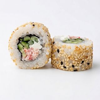 Kremasta California rolnica uramaki